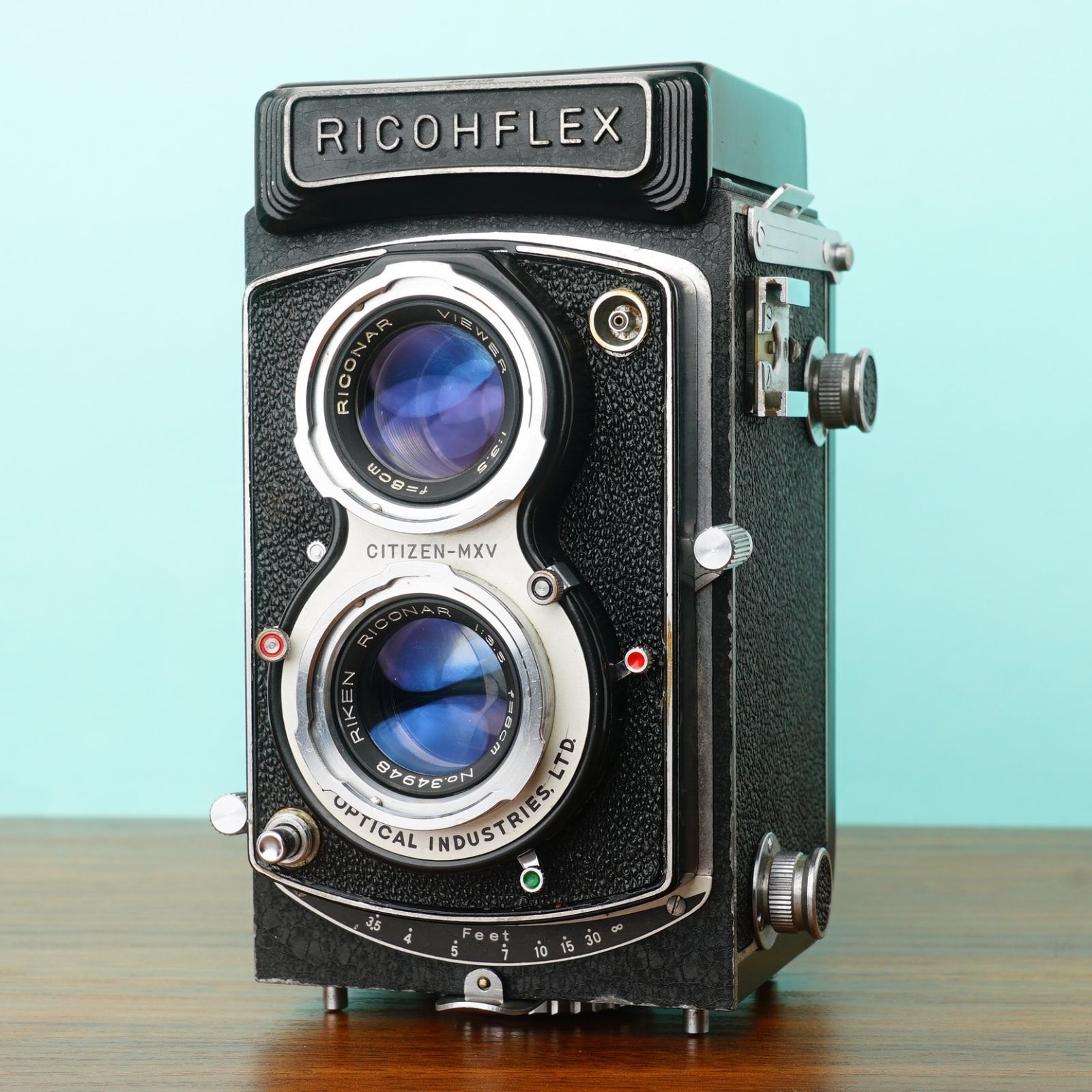 完動品◎RICOHFLEX NEW DIA 二眼レフ フィルムカメラ #08 - メルカリ