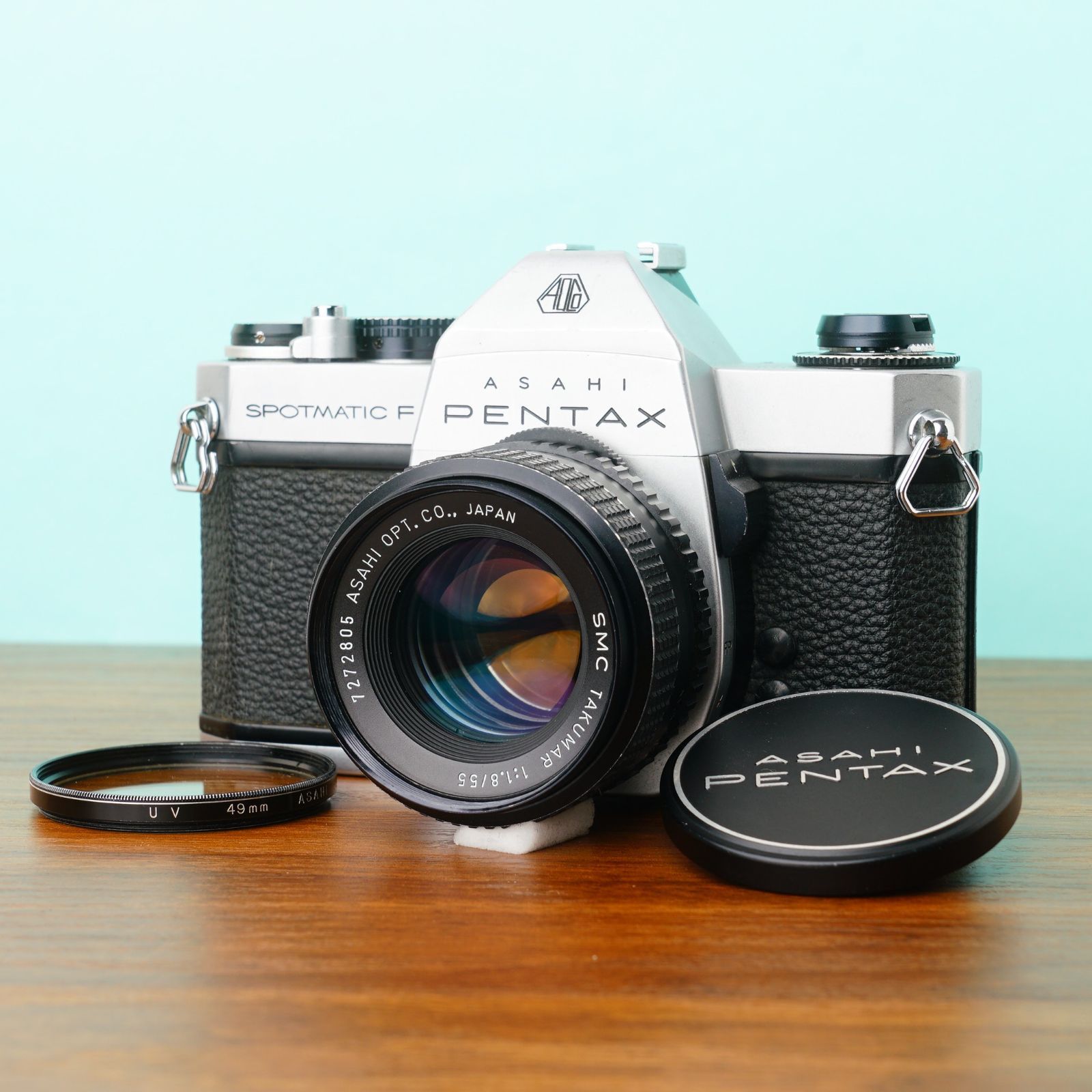 【美品・完動品・作例あり】PENTAX SPF ブラック/55mm f1.8 整備済／完動品◎ペンタックスSPF 55mm f1.8 フィルムカメラ 51/05