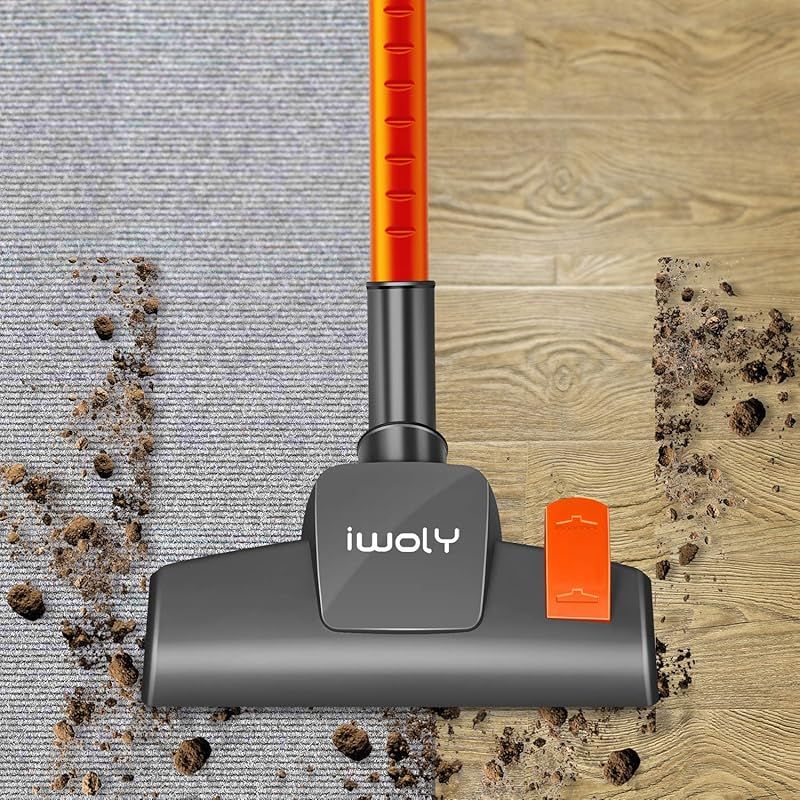 iwoly 掃除機 V600 サイクロン 600W ハイパワー 超強力吸引 コード式