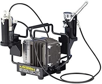 中古】GSIクレオス Mr.リニアコンプレッサー L5/エアブラシセット 