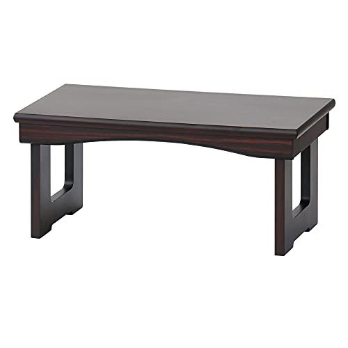 新品 『あすか』18号 ◆経机◆ 折りたたみ モダン経机 幅54.5cm 黒檀調