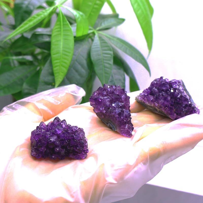 新品】 [TANAKA・YA] 完全天然石 アメジスト 上品 厳選 紫水晶 美しい