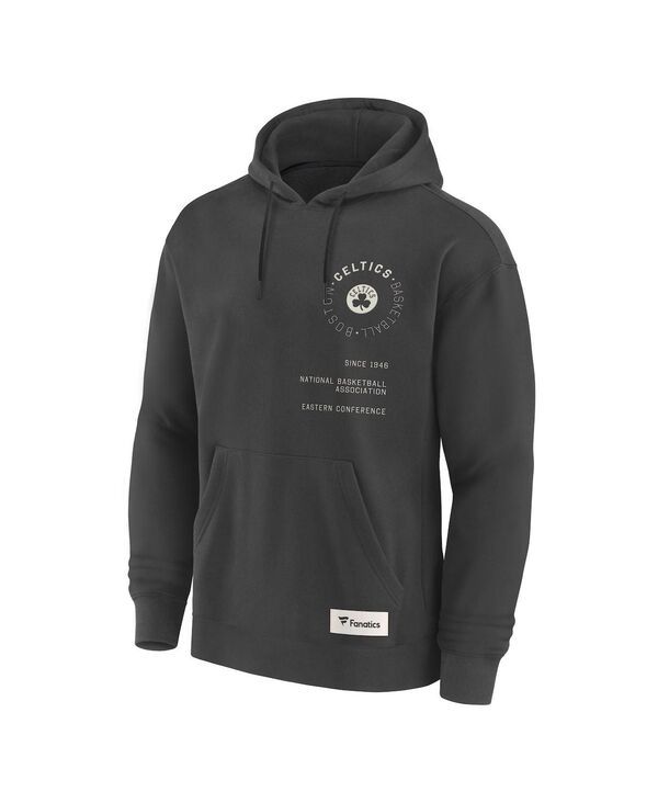 ファナティクス メンズ アウター パーカー・スウェット Fanatics Mens Gray Boston Celtics Future Ground Info Elements Premium Pullover Hoodie Gray グレー