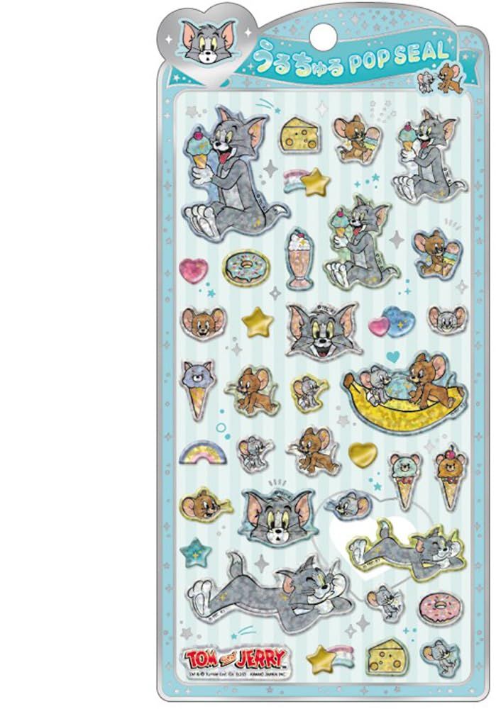 いっくん クラックス うるちゅる ポップシール トムとジェリー 132223 - メルカリ
