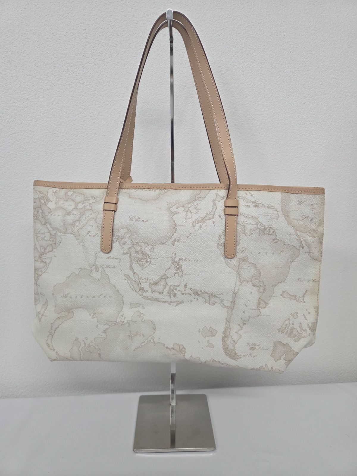ALVIERO MARTINI 1ª CLASSE アルヴィエロマルティーニ 地図柄 トート