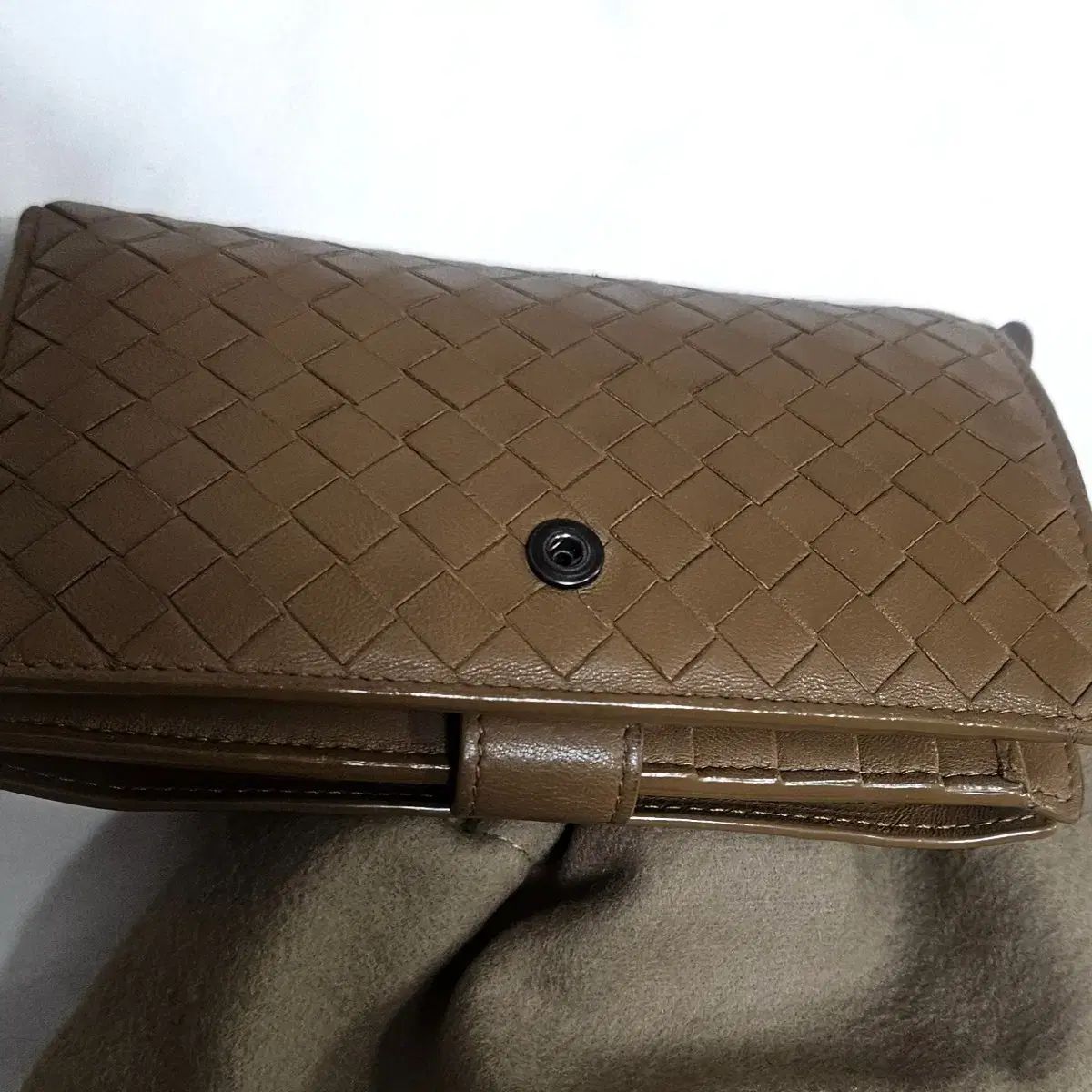 BOTTEGA VENETA ボッテガ・ヴェネタ ブラウン 中財布 正規品 付属品 