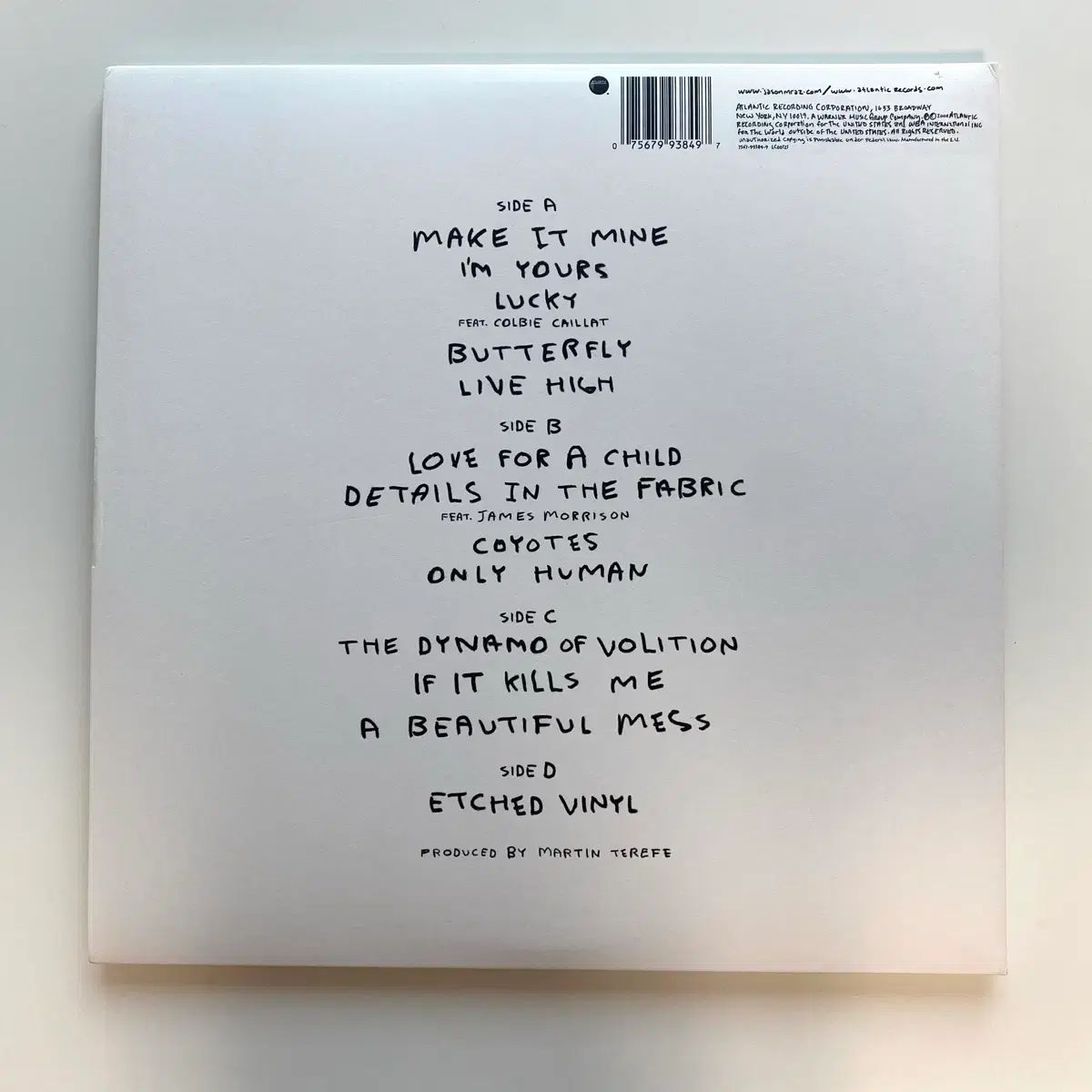 ジェイソン ムラーズ JASON MRAZ 2LP - メルカリ