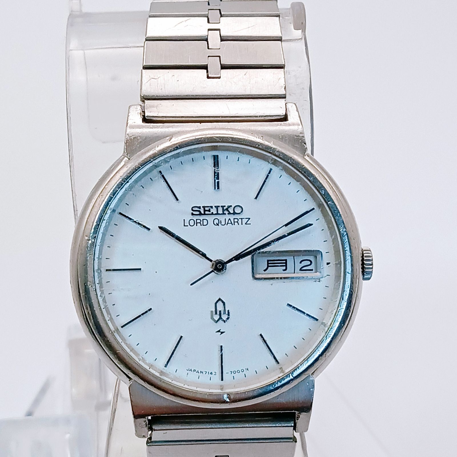 稼働 良品】0302-1 SEIKO LORD QUARTZ セイコー ロードクォーツ 7143 