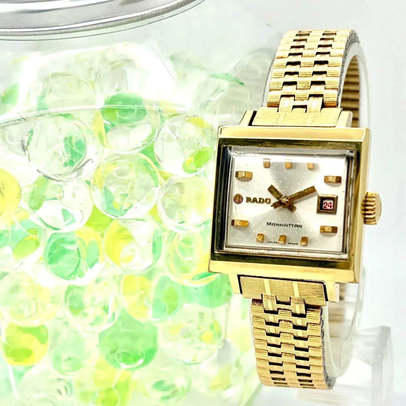 稼働】RADO ラドー MANHATAN マンハッタン 機械式 自動巻き デイト