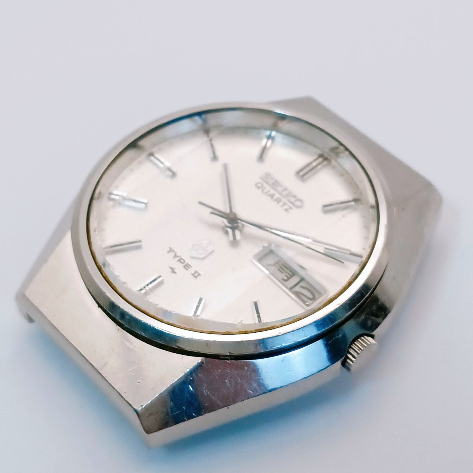 稼働 良品】0302-2 SEIKO TYPEⅡ セイコー タイプ2 4623-8000 メンズ 