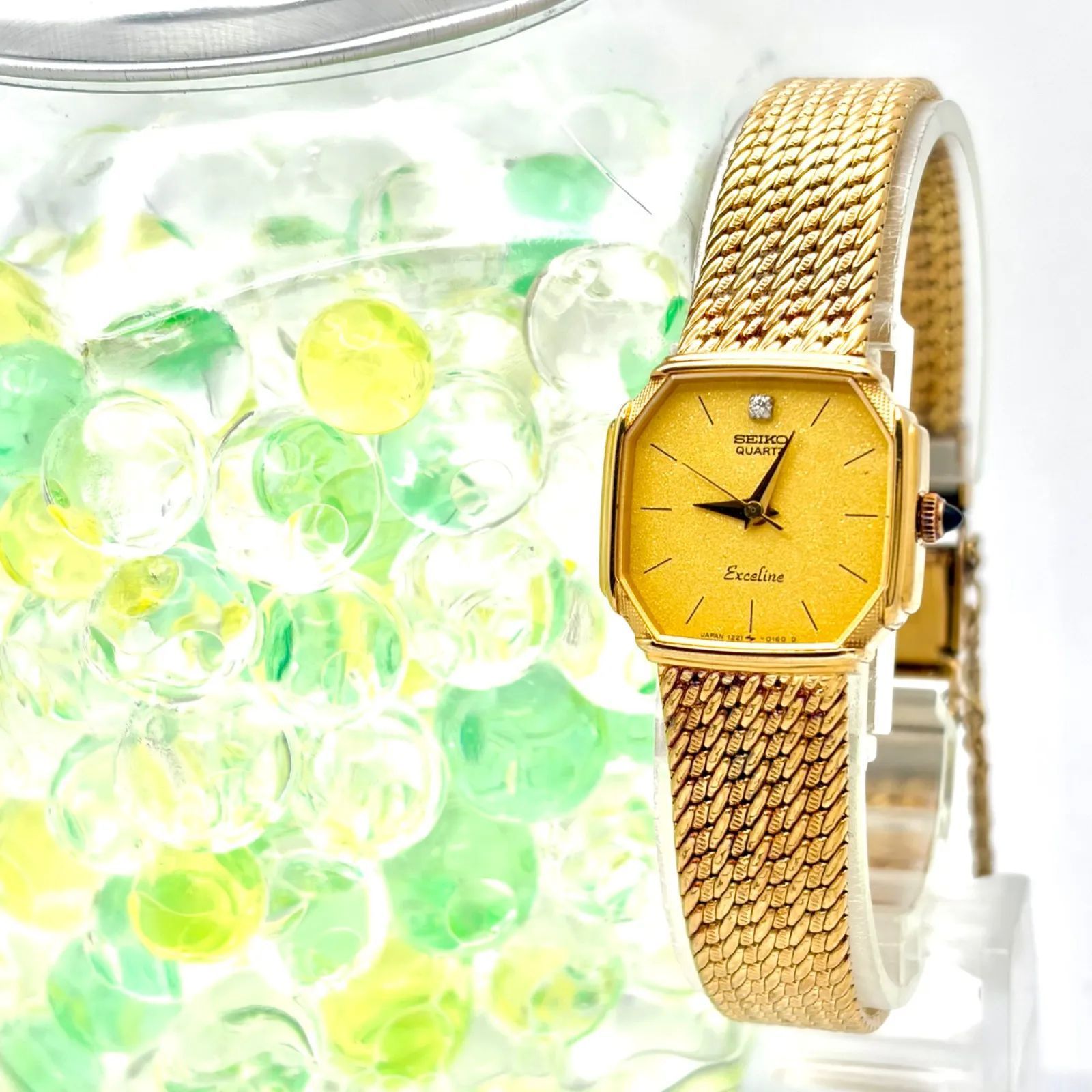 新品電池】SEIKO セイコー Exceline エクセリーヌ レディース 腕時計