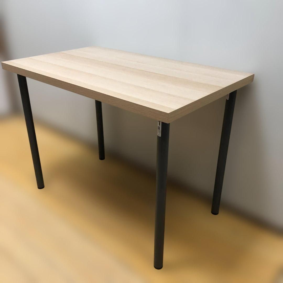 IKEA LINNMON ADILS デスク 美品 使用期間3ヶ月 100×60×74 ナチュラル IKEA LINNMON ADILS デスク 美品 使用期間3ヶ月 100×60×74 ナチュラル