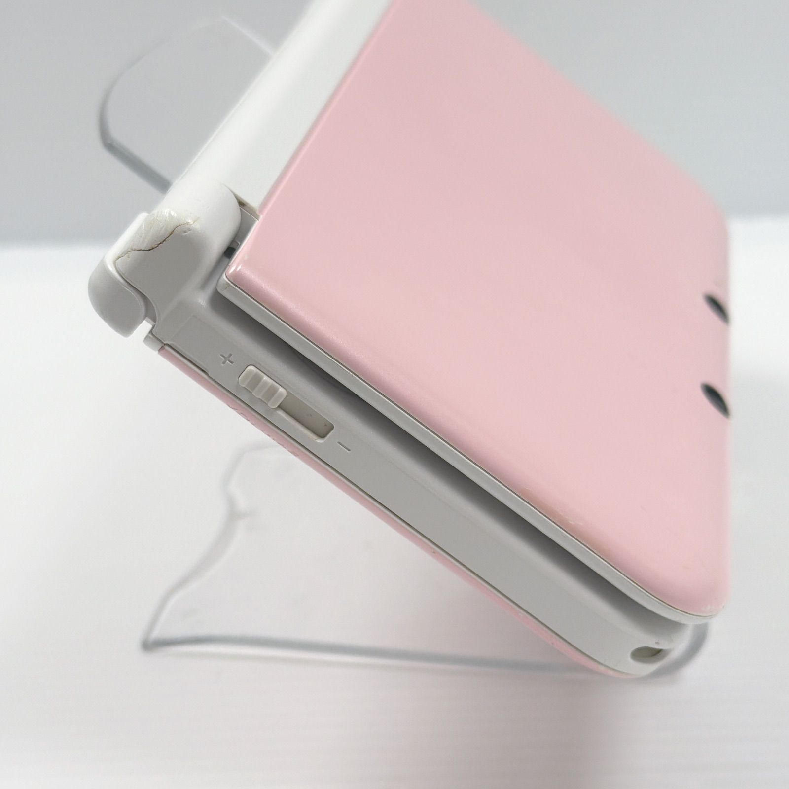 訳あり品 ニンテンドー 3DSLL ピンクホワイト 遊べるセット ゲームOK