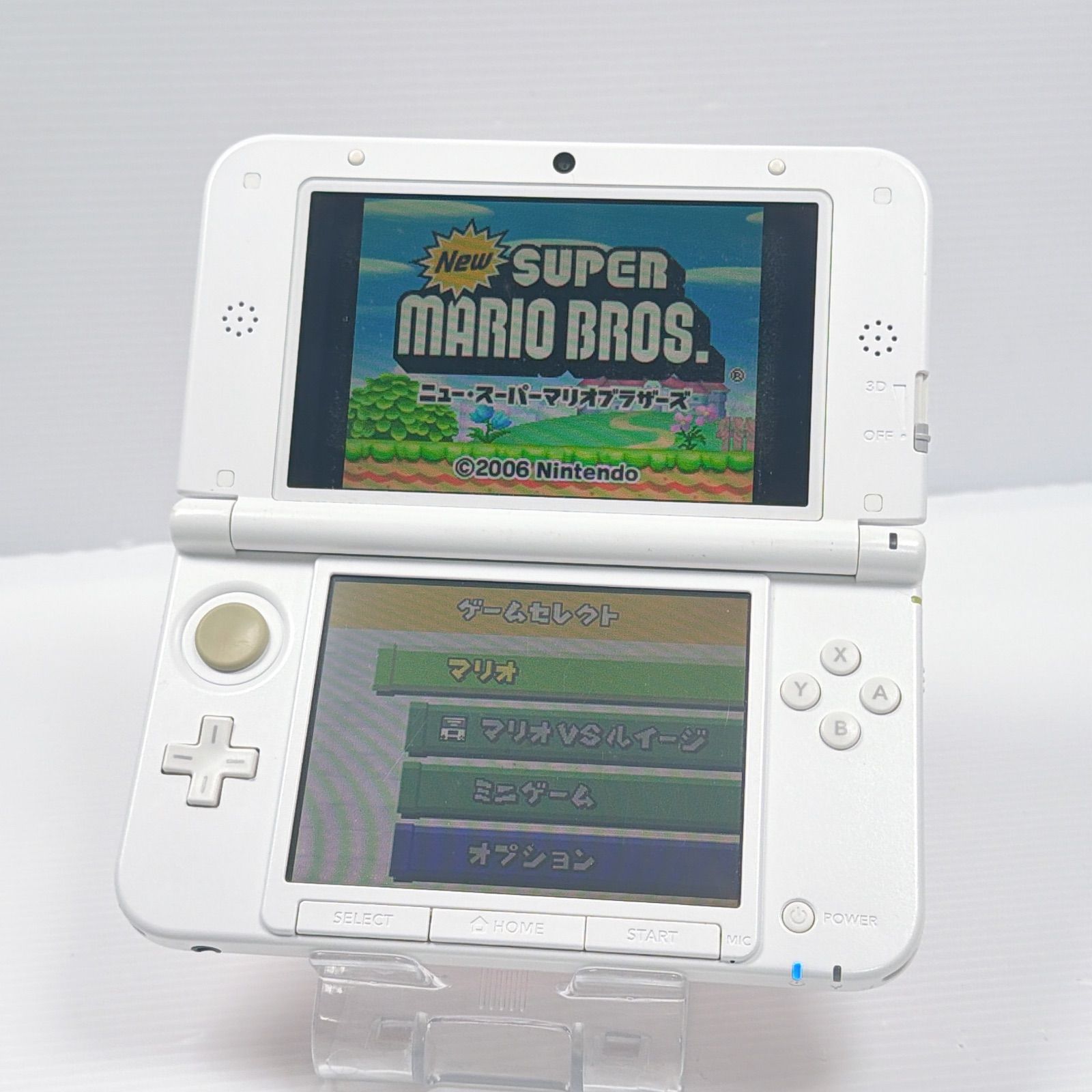 訳あり品 ニンテンドー 3DSLL ピンクホワイト 遊べるセット ゲームOK