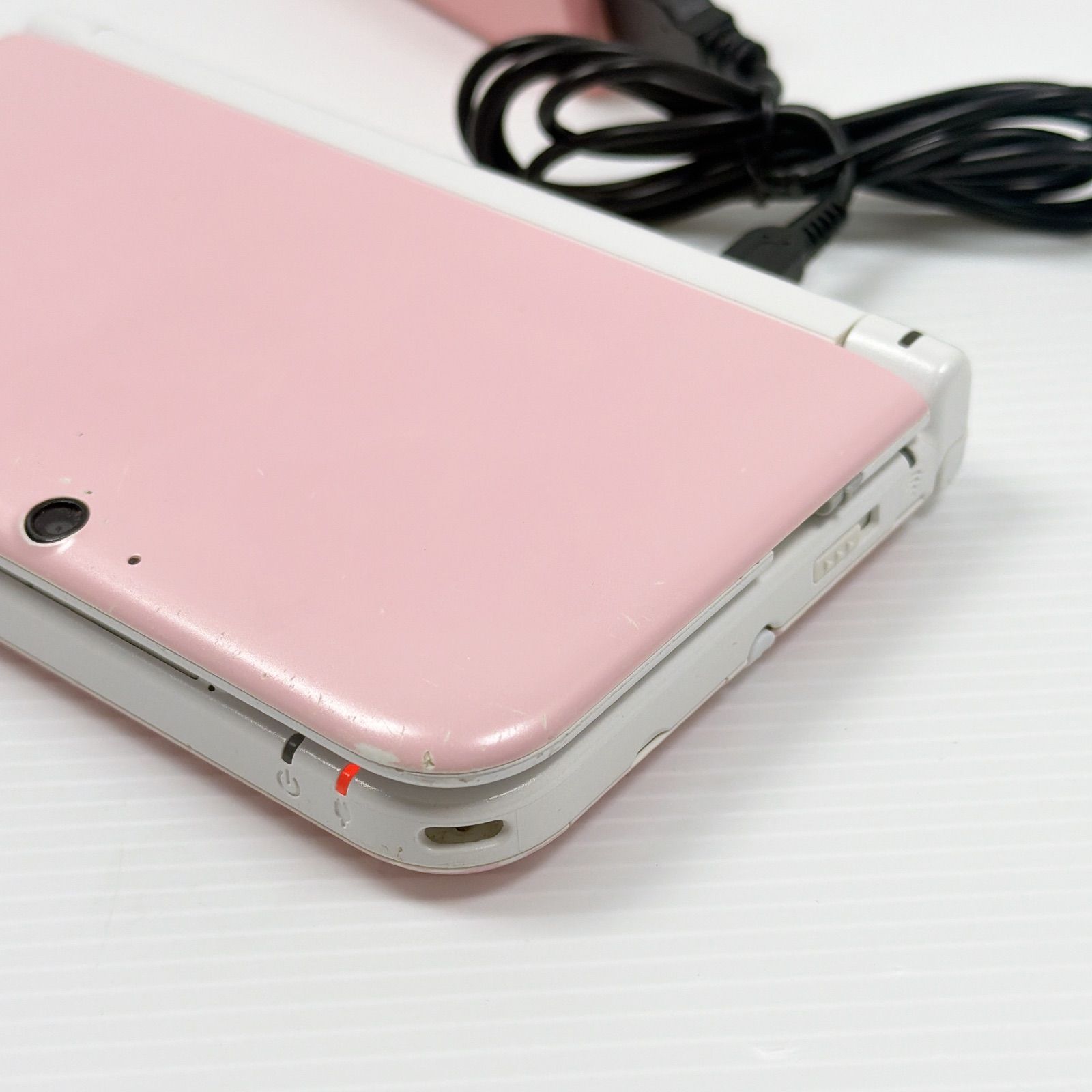 訳あり品 ニンテンドー 3DSLL ピンクホワイト 遊べるセット ゲームOK