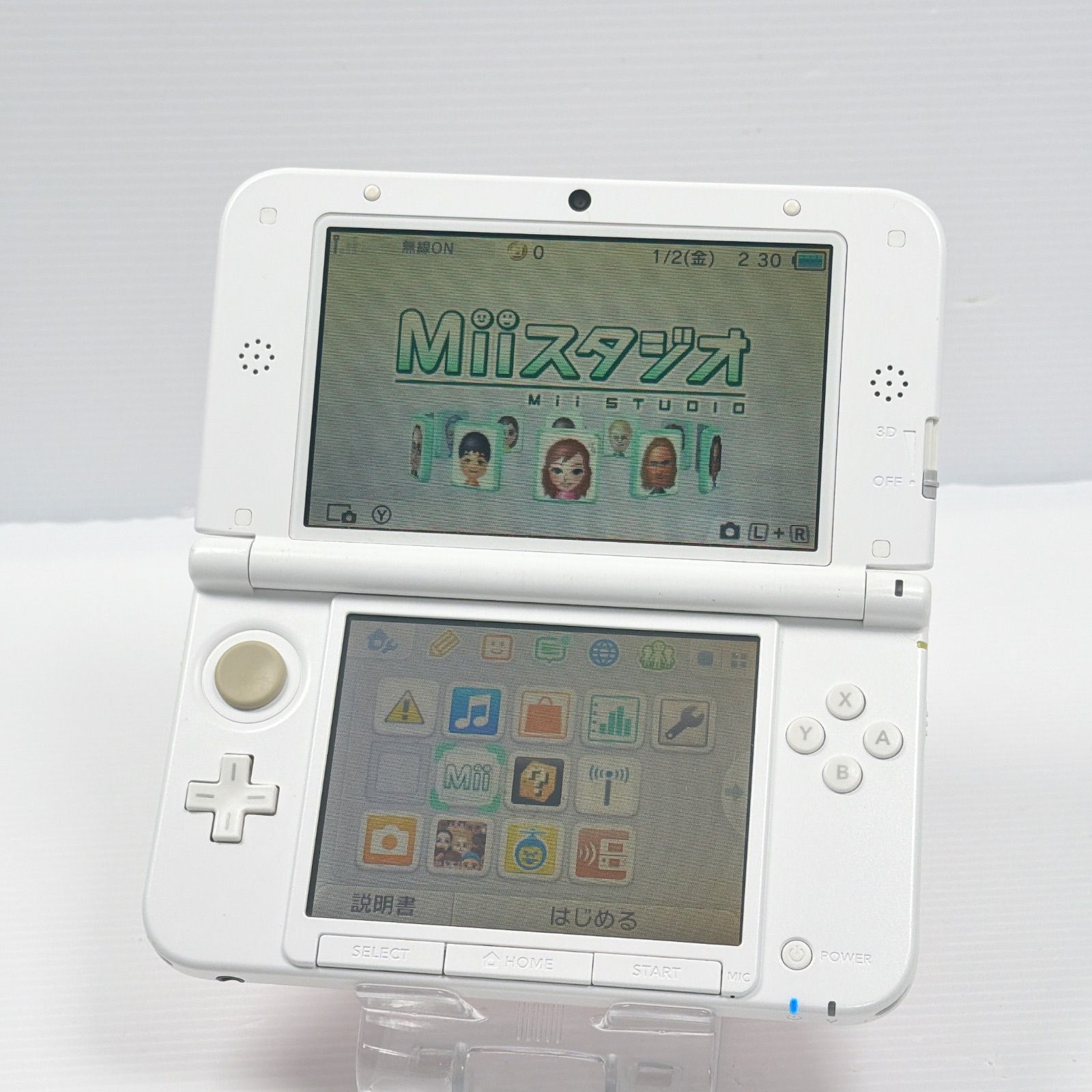 訳あり品 ニンテンドー 3DSLL ピンクホワイト 遊べるセット ゲームOK