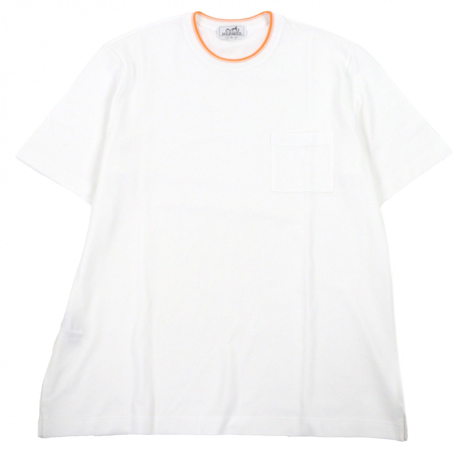 未使用品□HERMES エルメス カノコ地 サドルステッチ Hロゴエンブロイ 