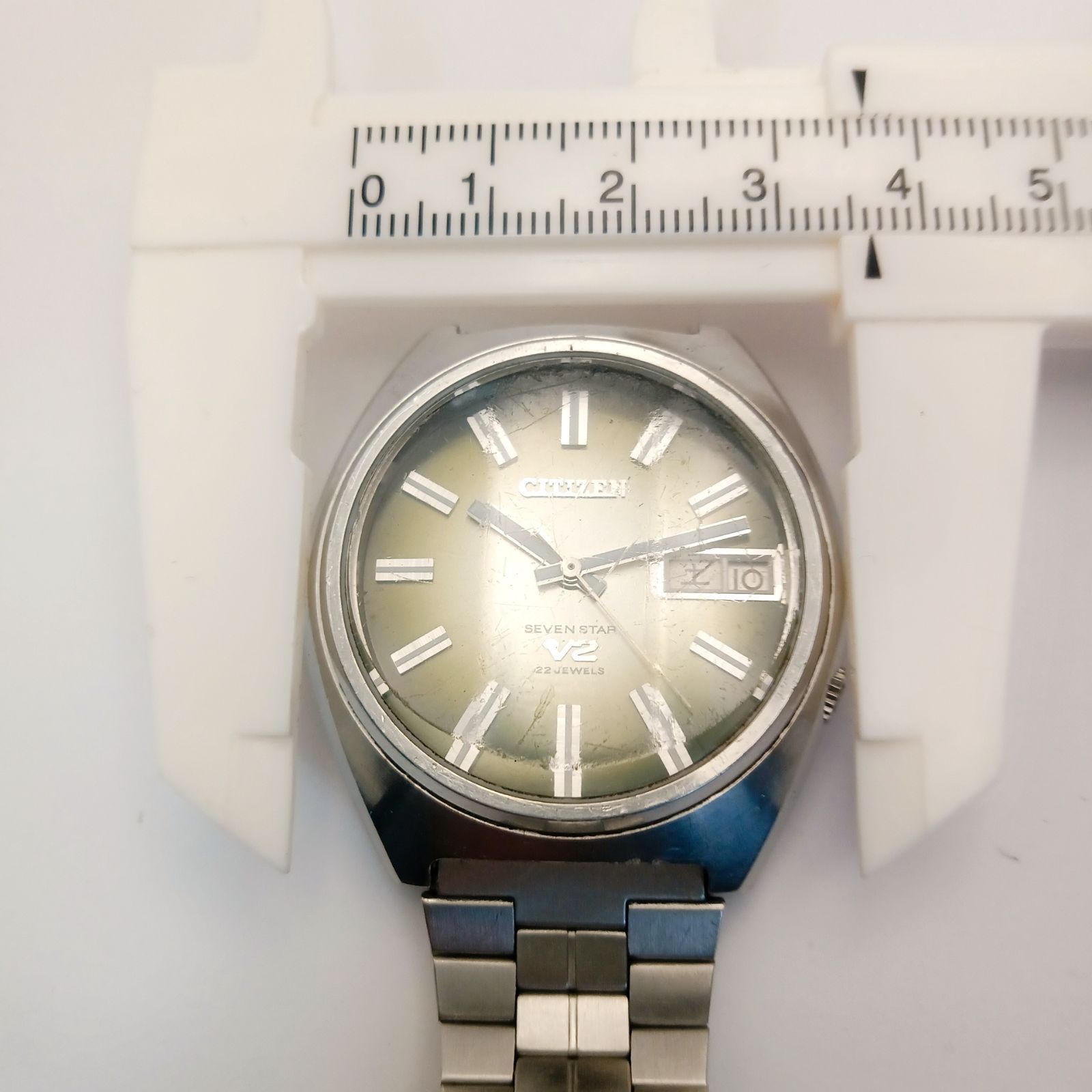 稼働 良品】0302-3 CITIZEN SEVEN STAR V2 シチズン セブンスターV2 4 