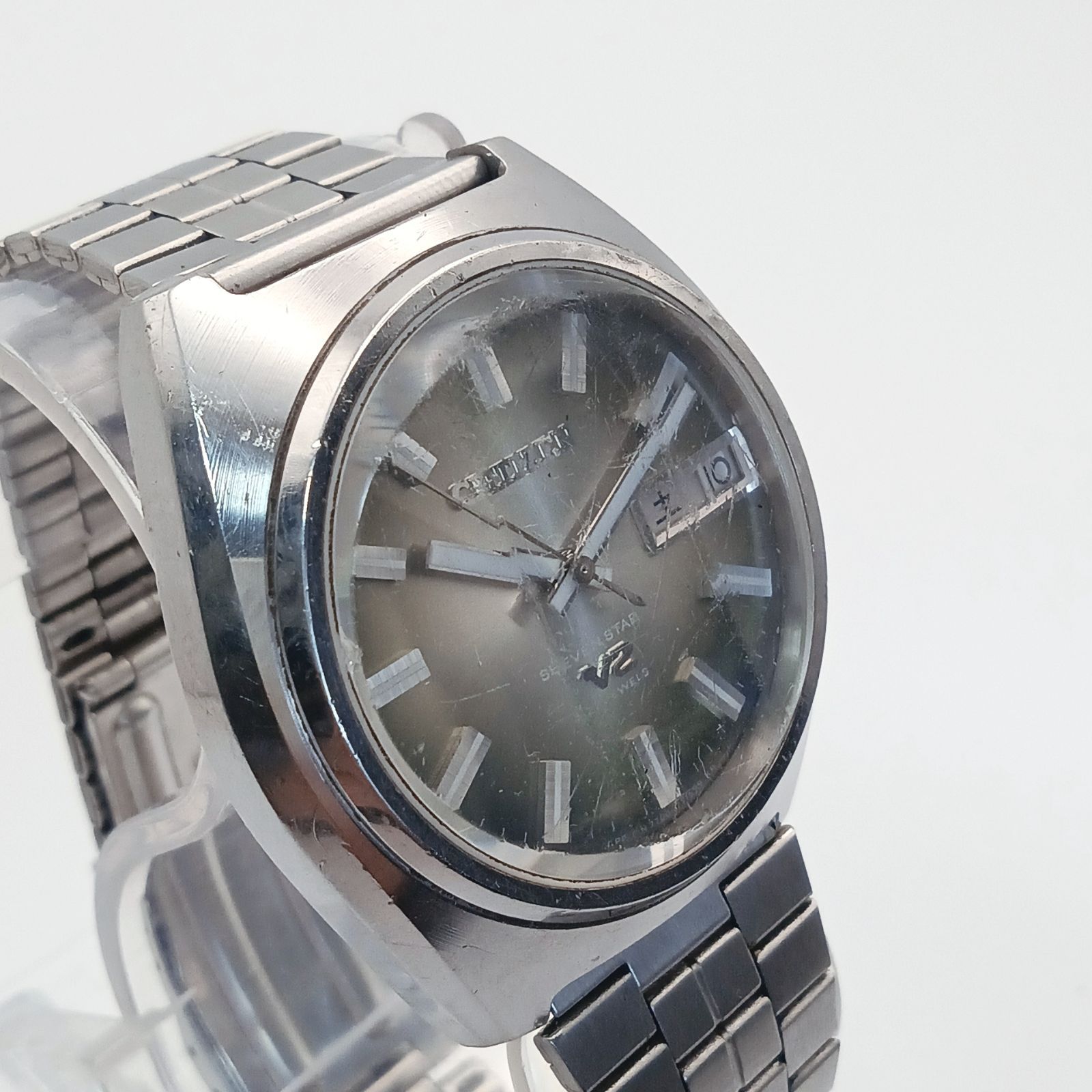 稼働 良品】0302-3 CITIZEN SEVEN STAR V2 シチズン セブンスターV2 4 