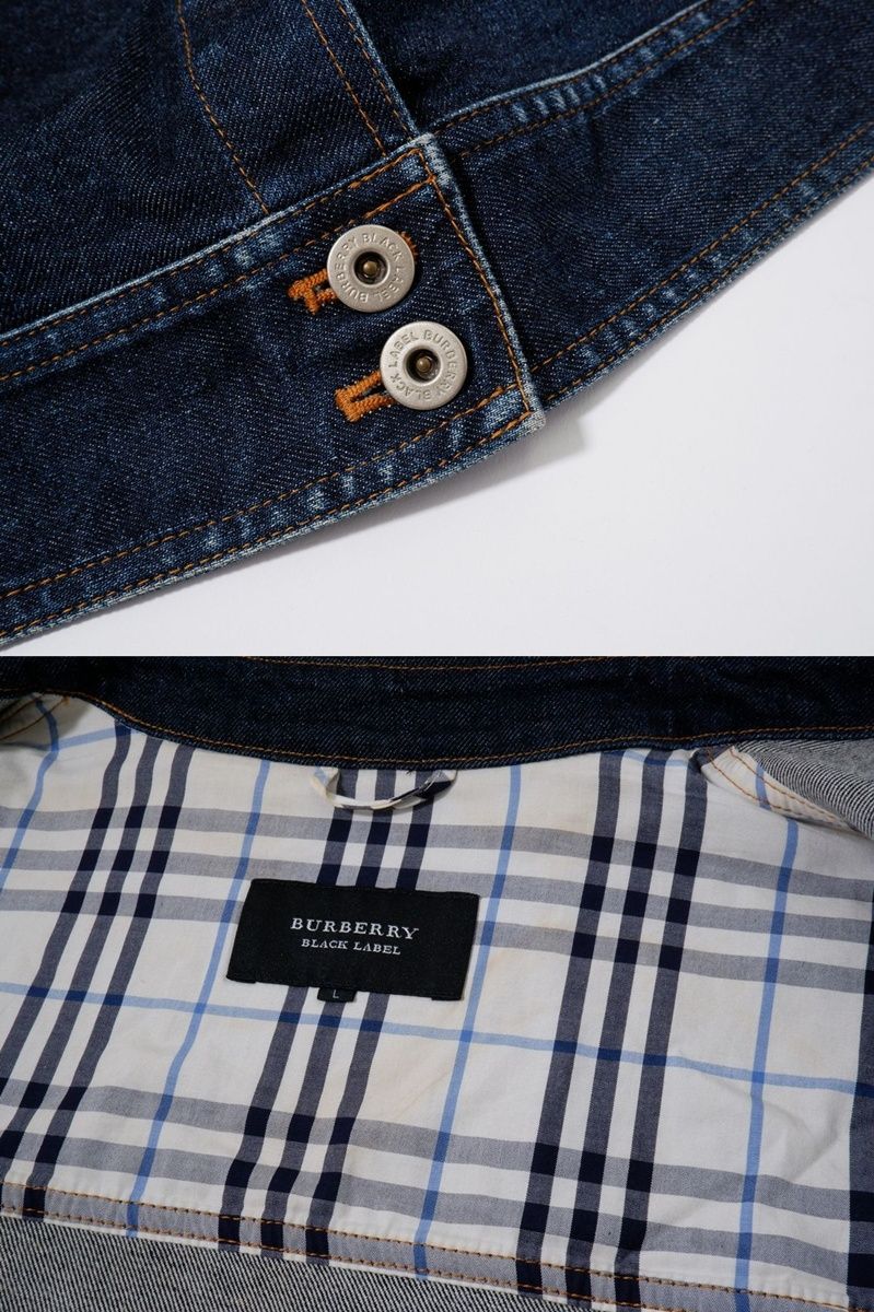BURBERRY BLACK LABELバーバリー ブラックレーベル 裏チェック使い