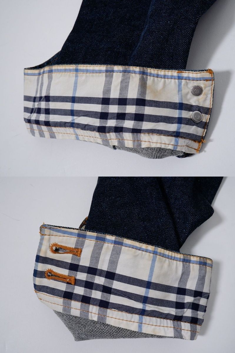 BURBERRY BLACK LABELバーバリー ブラックレーベル 裏チェック使い