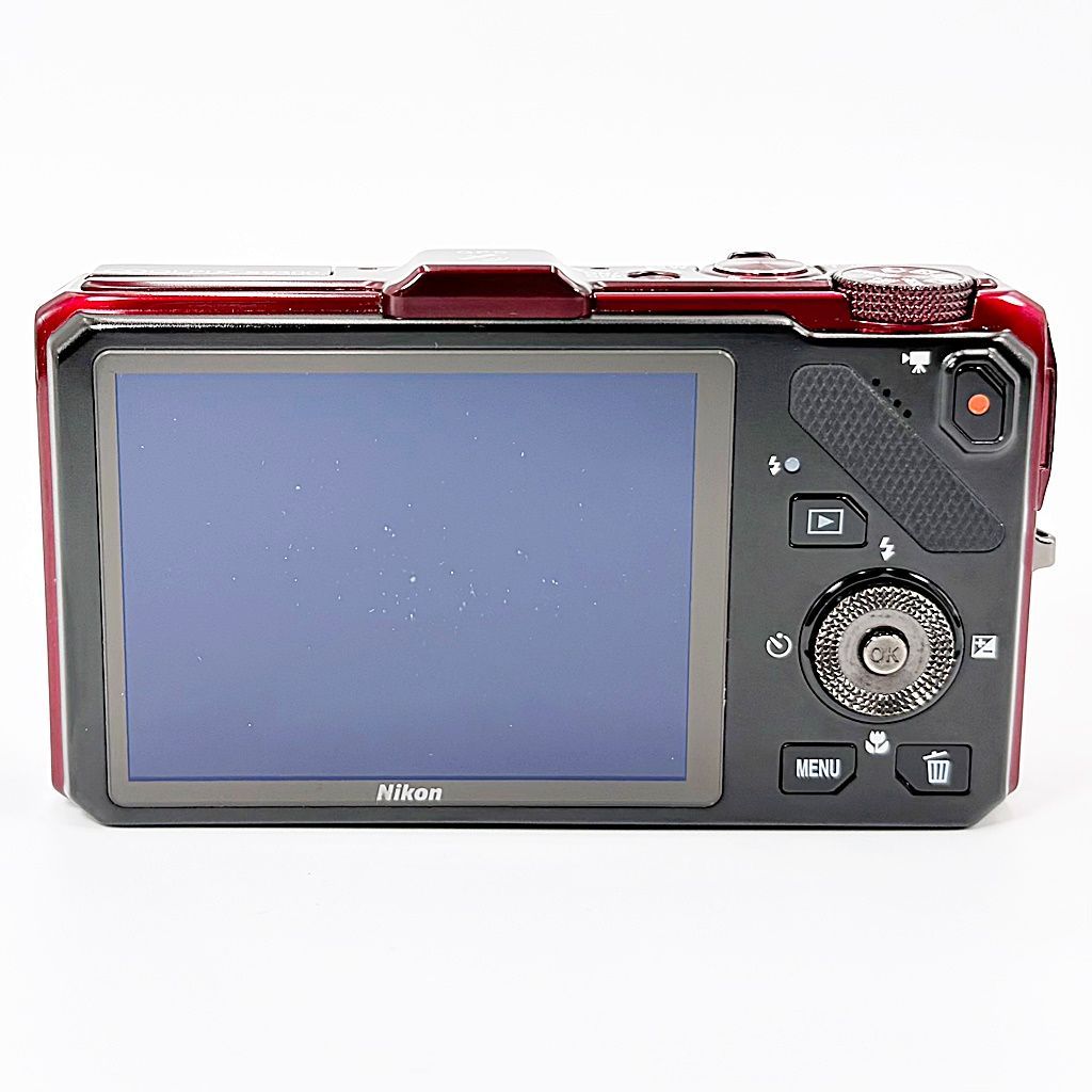 ニコン Nikon COOLPIX S9300 インペリアルレッド コンデジ カメラ 中古
