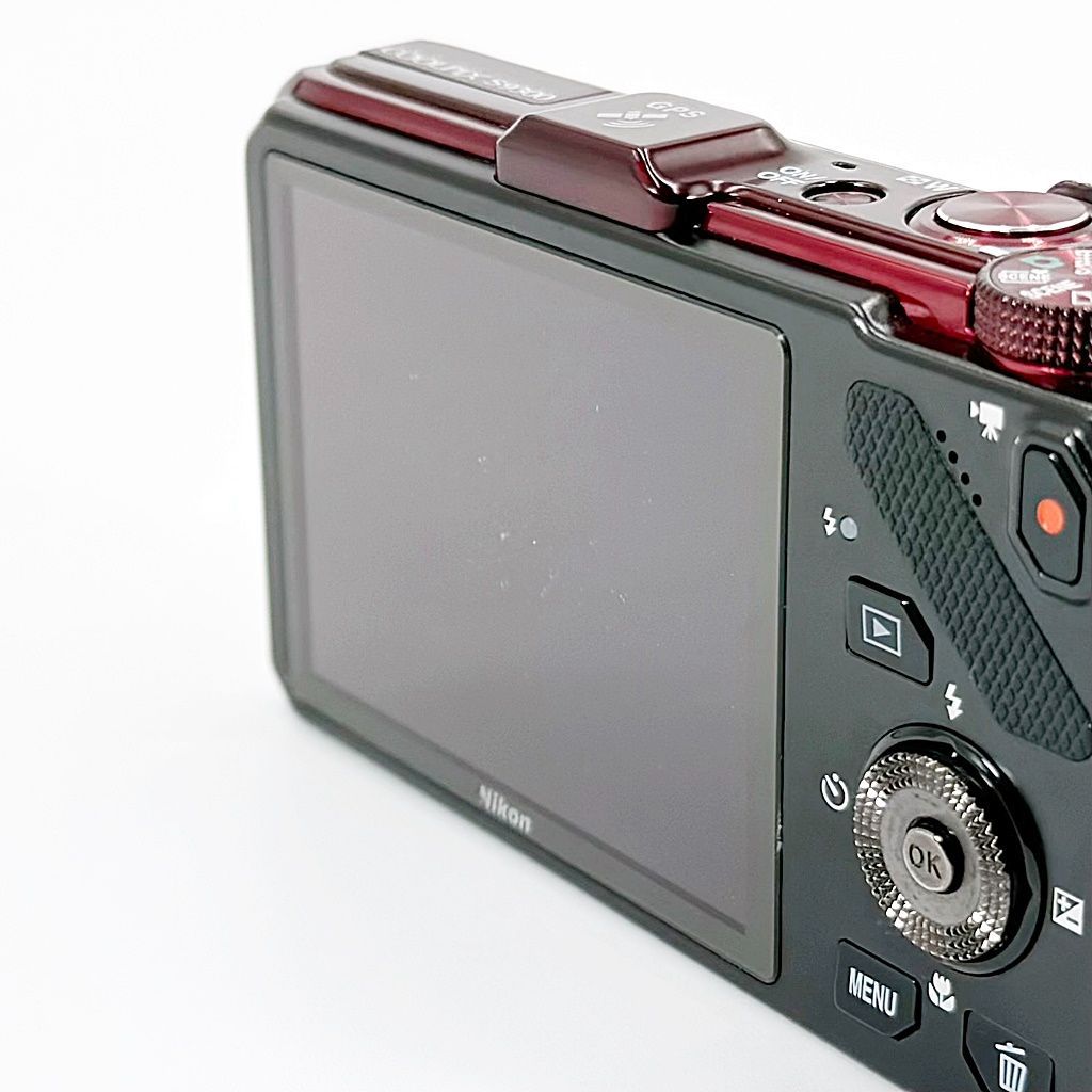 ニコン Nikon COOLPIX S9300 インペリアルレッド コンデジ カメラ 中古