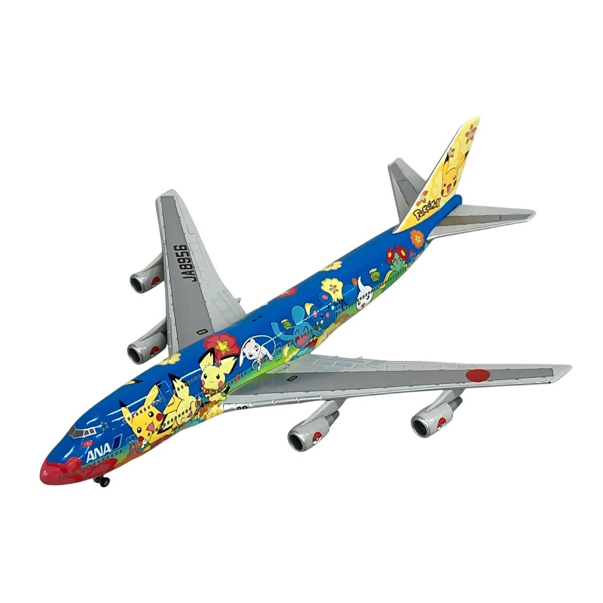 全日空商事 1/400 ANA BOEING 747-400 OHANA JUMBO JA8956 NH40011