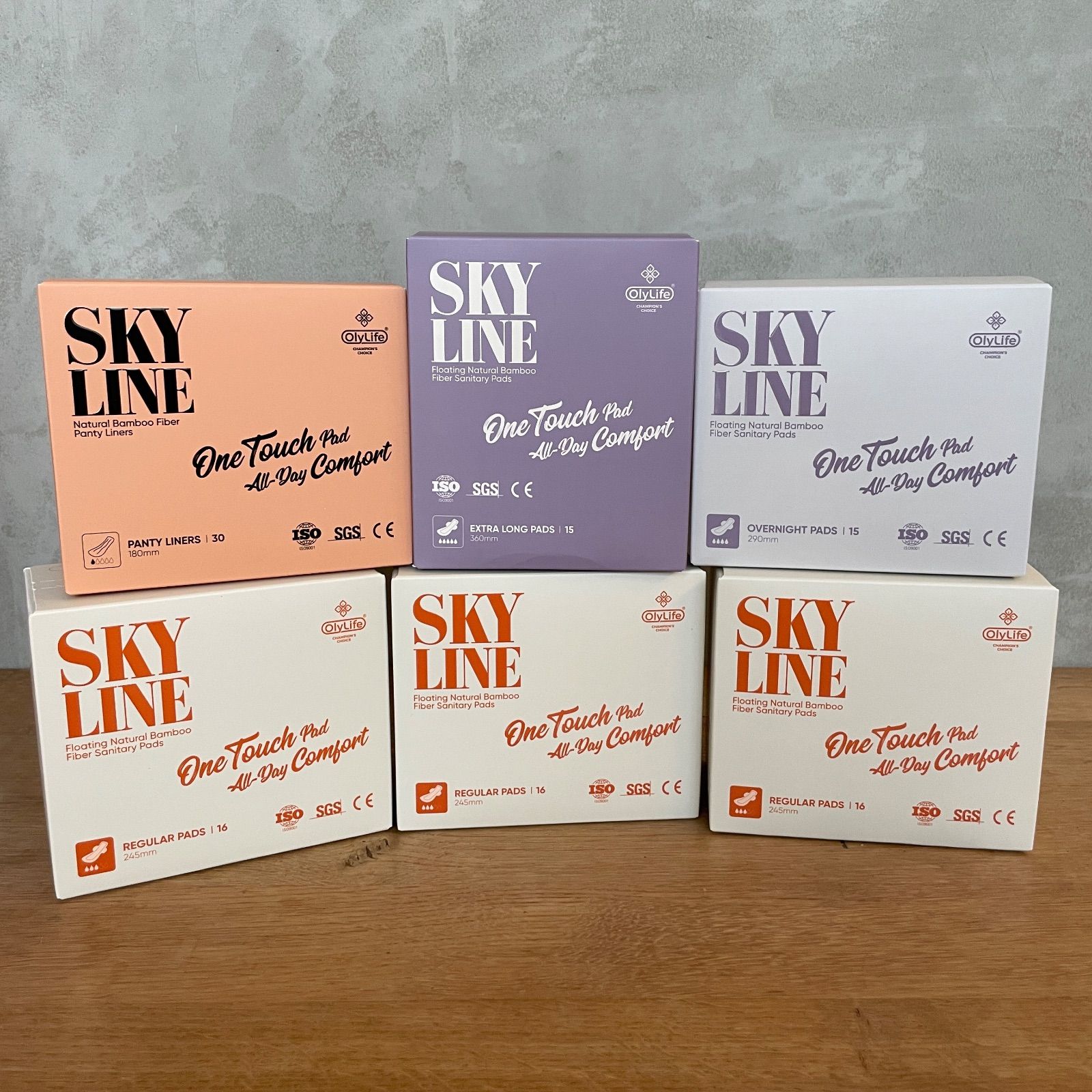 SKYLINEライフケアシート生理用ナプキンセットolylife - メルカリ