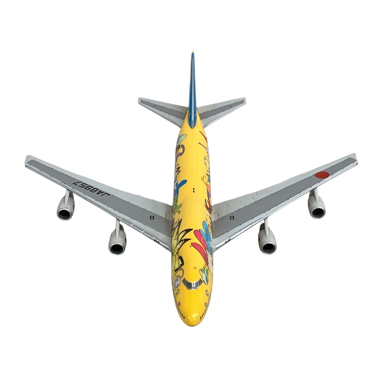 全日空商事 1/400 ANA BOEING 747-400 ピカチュウ JUMBO JA8957