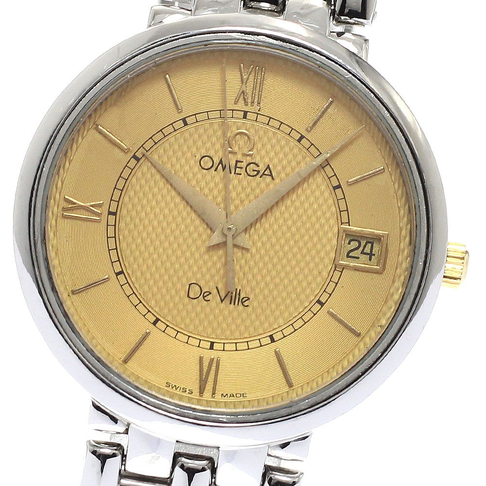 ⠀*様 オメガ　デビル　3本 オメガ OMEGA デビル プレステージ クォーツ メンズ _944147 - メルカリ