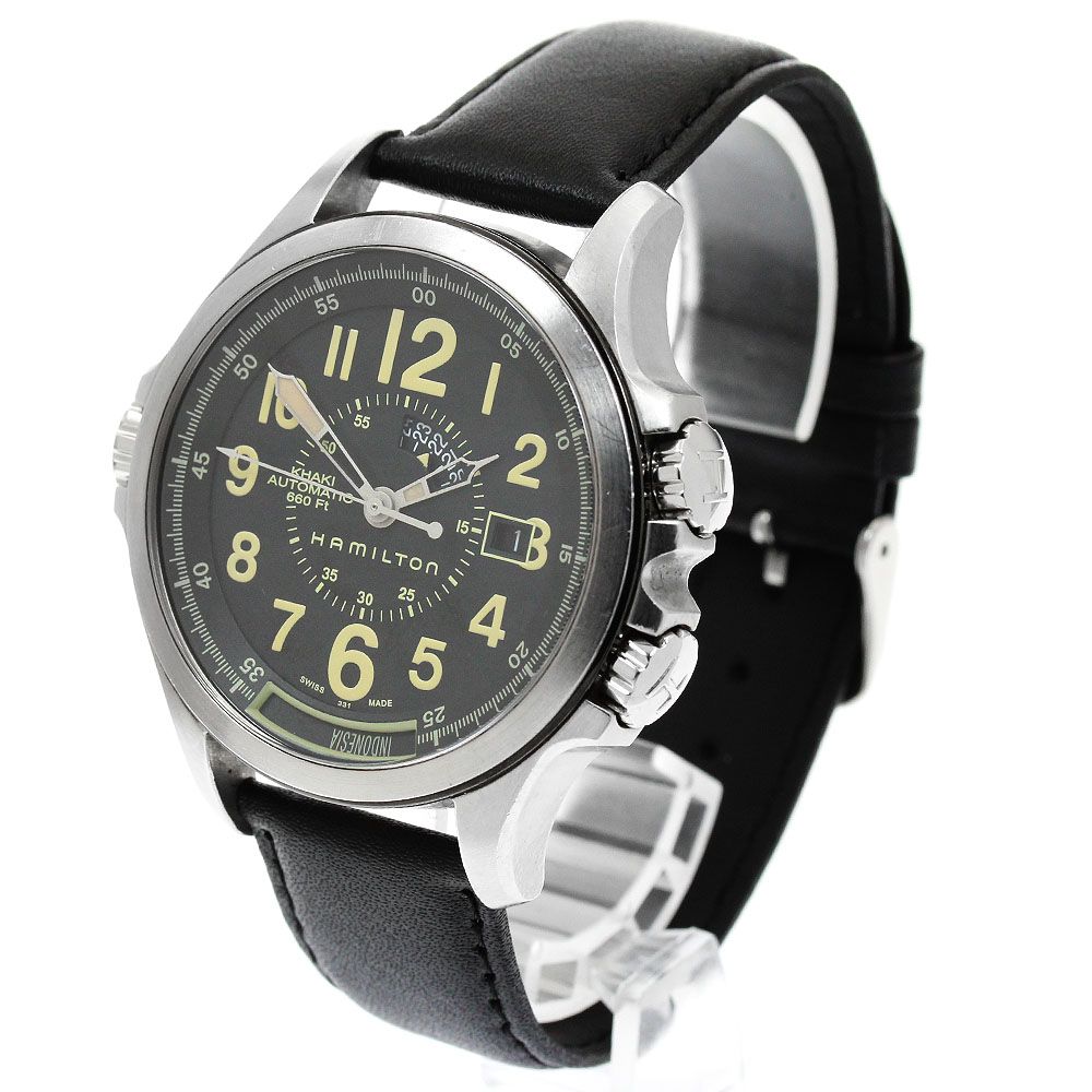  ハミルトン HAMILTON H775650 カーキ コンサベーション 自動巻き メンズ _942663 冬コーデ 自動巻き時計 腕時計(アナログ)