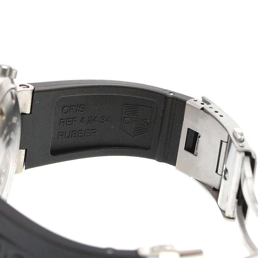  オリス ORIS 7610 ダイバーズレギュレーター デイト 自動巻き メンズ _942336 日本向けサイズ 自動巻き時計 腕時計(アナログ)