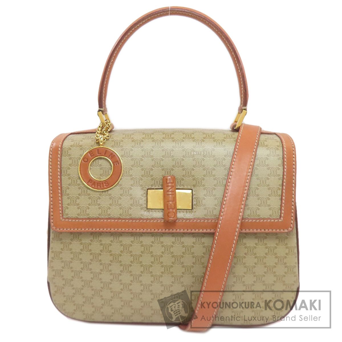 CELINE セリーヌ マカダム 2WAY ハンドバッグ ショルダー DM95 