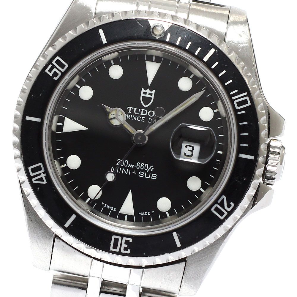 tyw❤️フォロー割あり❤️ 訳あり チュードル TUDOR 73190 プリンス デイト ミニサブ 自動巻き