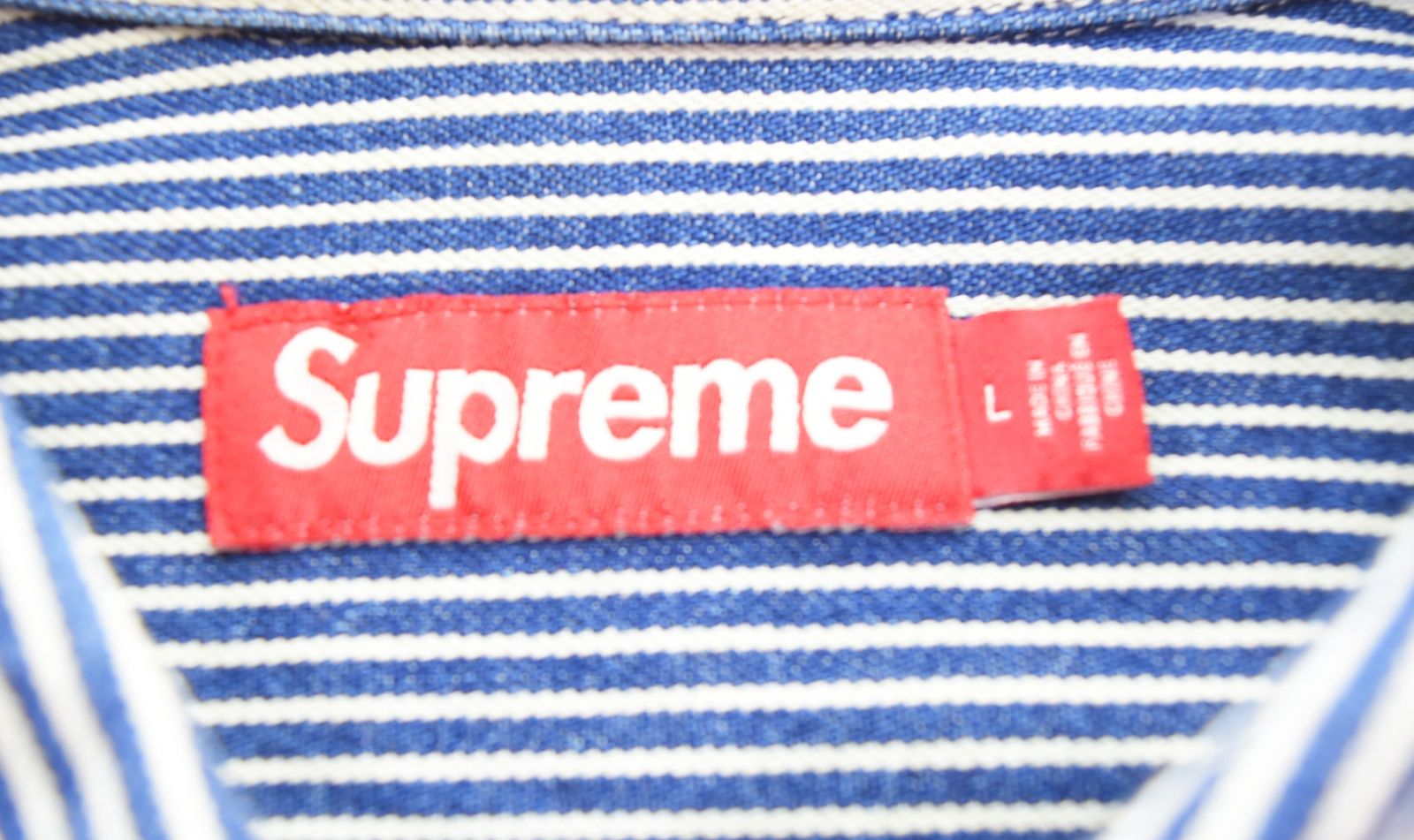 シュプリーム SUPREME 25SS Loose Fit S/S Denim Painter Shirt ルーズ