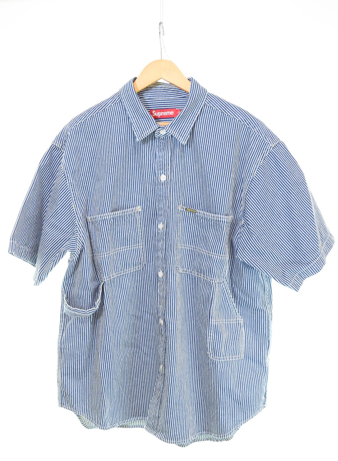 シュプリーム SUPREME 25SS Loose Fit S/S Denim Painter Shirt ルーズ