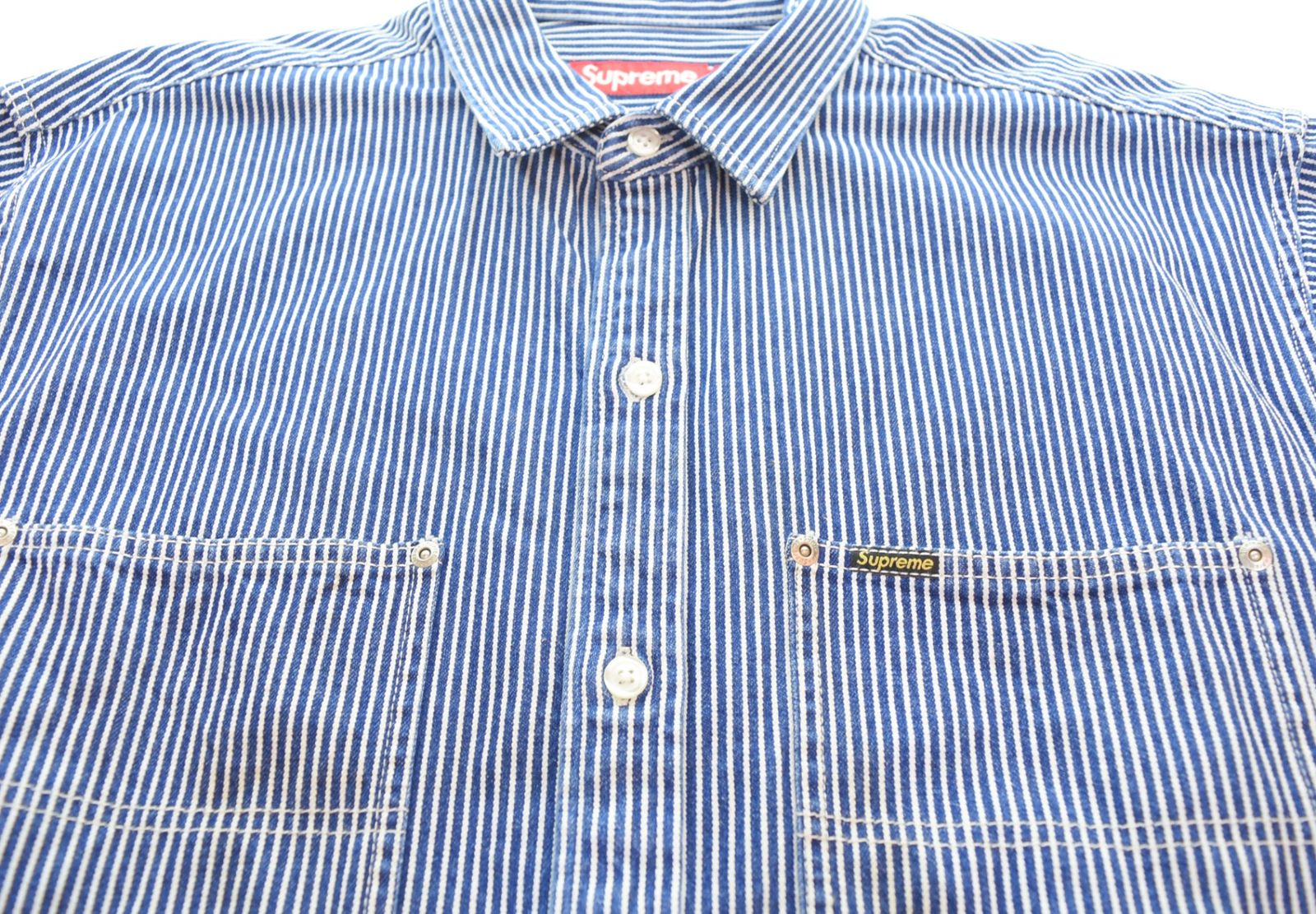 シュプリーム SUPREME 25SS Loose Fit S/S Denim Painter Shirt ルーズ