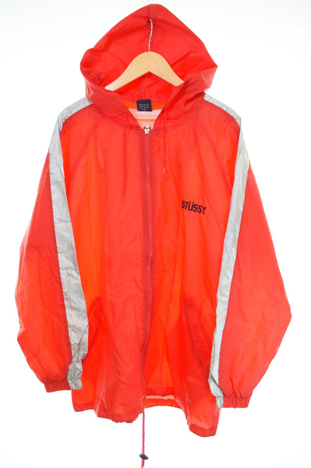 ステューシー STUSSY OLD STUSSY 刺繍ロゴ Nylon Jacket ナイロン