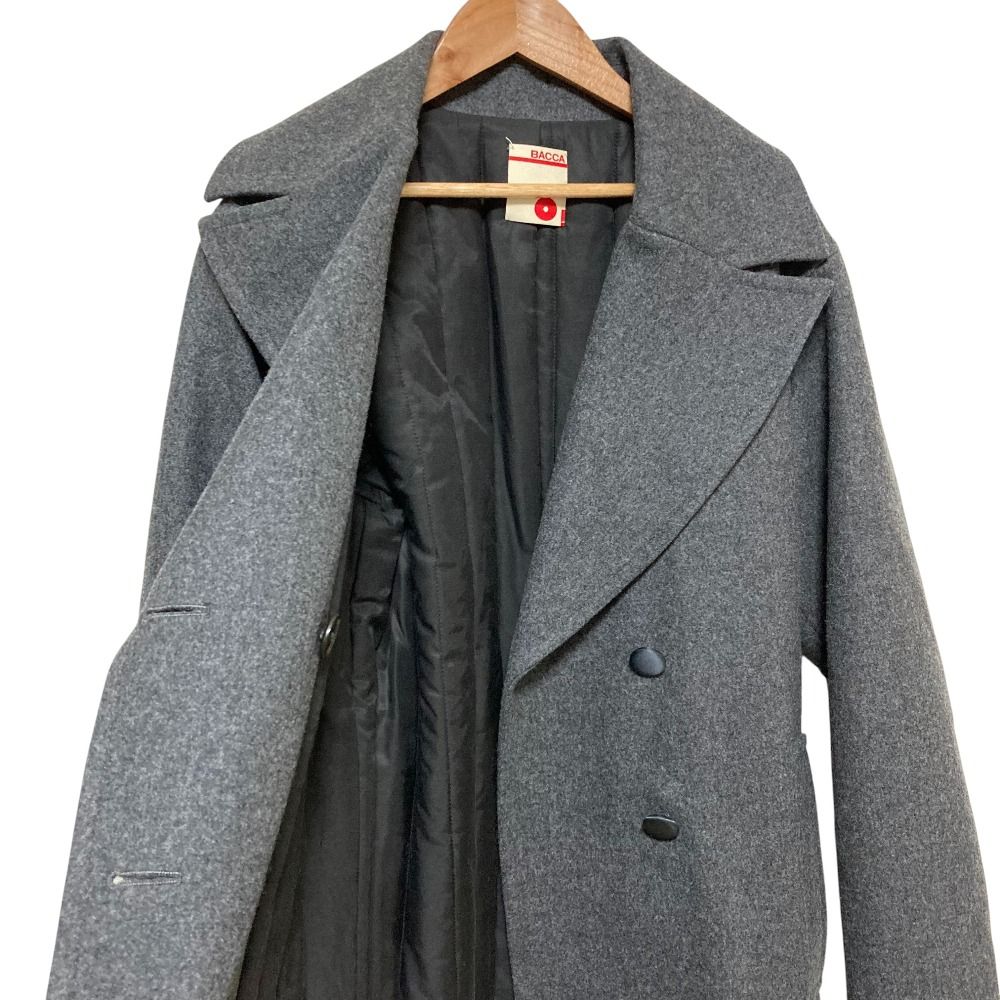 美品 BACCA バッカ トゥモローランド カシミヤブレンド ベルテッド 