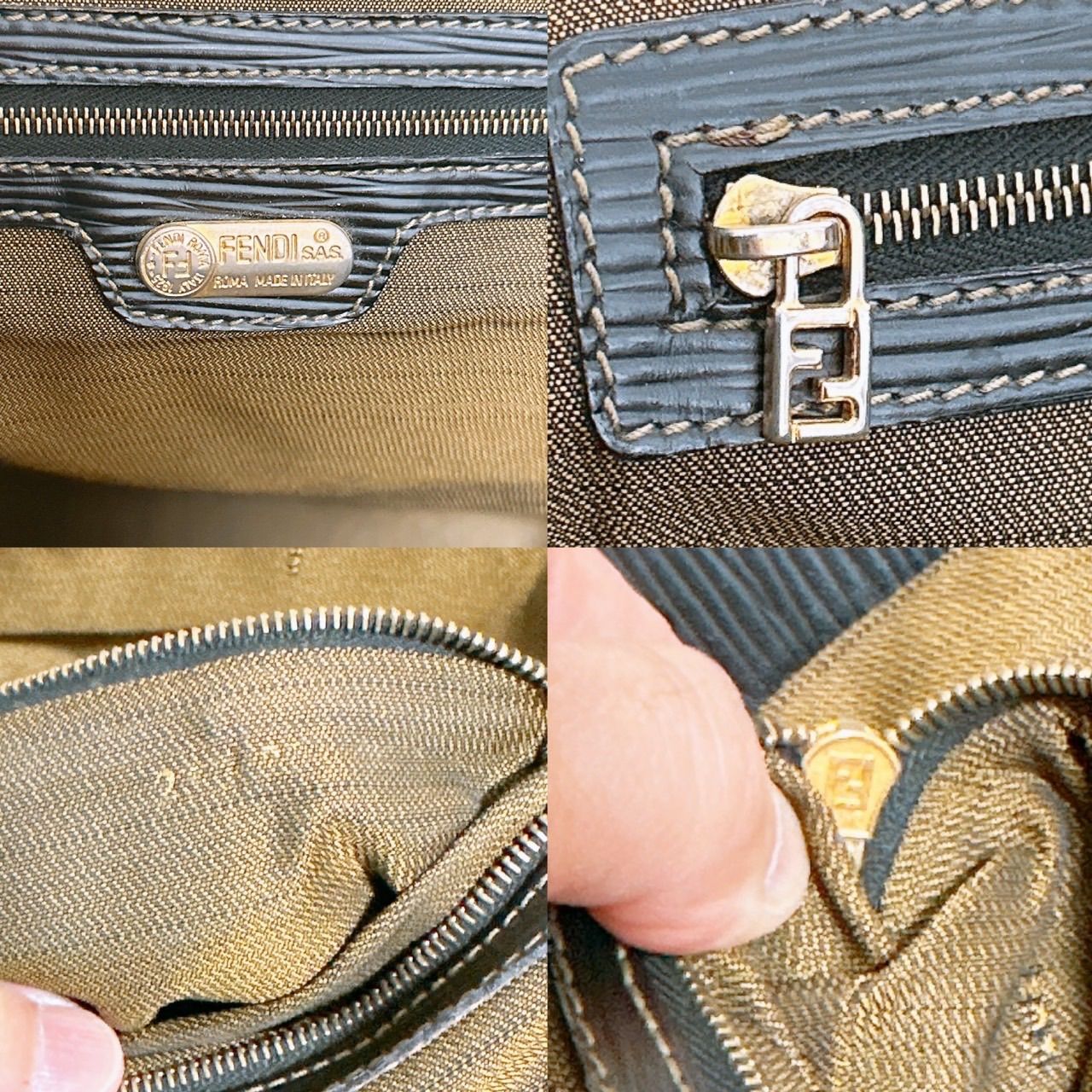 美品》FENDI(フェンディ)トートバック - メルカリ