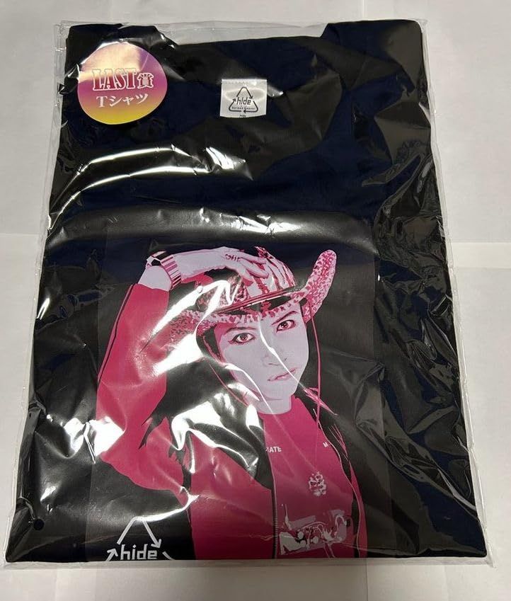 hide ヒデ X JAPAN くじ 2026 ラスト賞 フリーサイズ L 相当 Tシャツ
