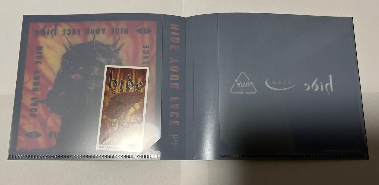 hide ヒデ X JAPAN くじ 2026 E賞 CDサイズ クリアファイル