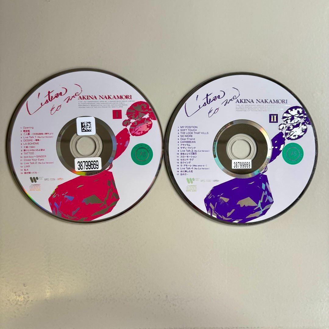 Listen to Me -1991.7.27-28 幕張メッセ Live【2021年30周年リマスター