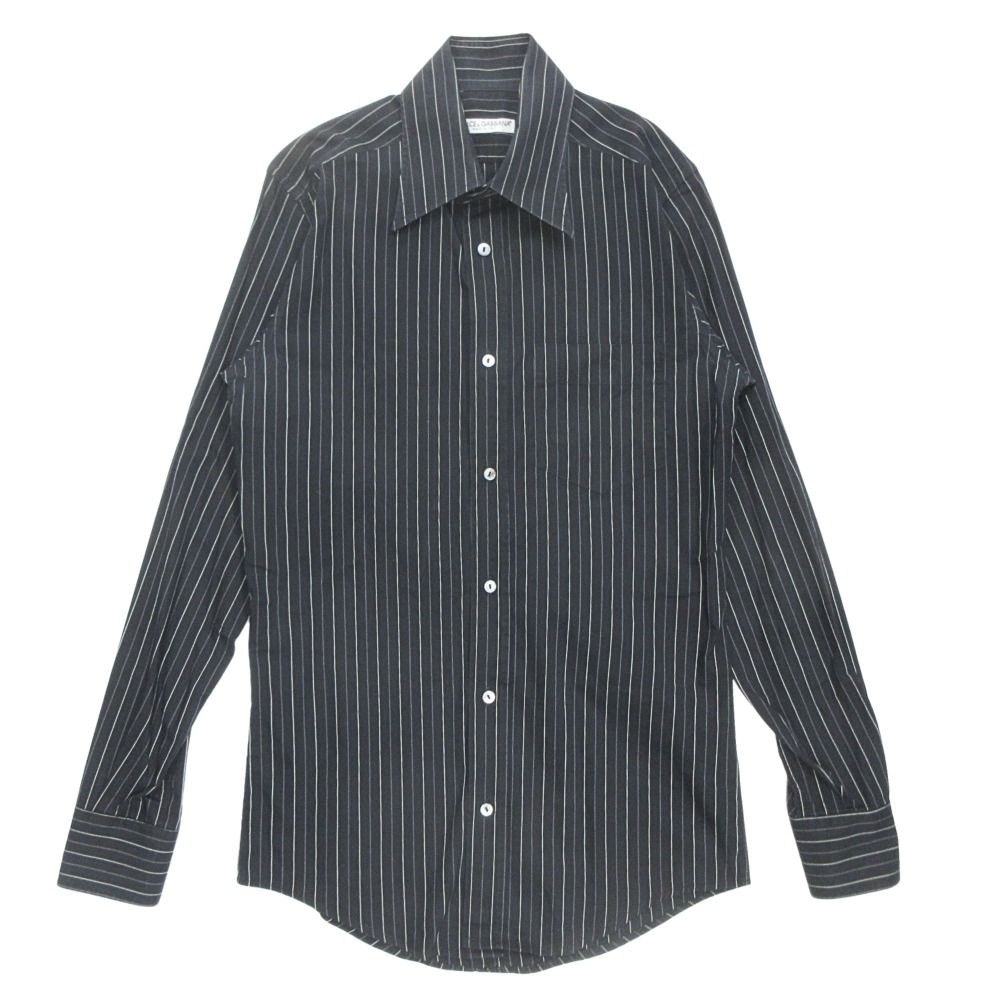 良品 DOLCE&GABBANA ドルチェ&ガッバーナ スエードレザー 比翼仕立て 