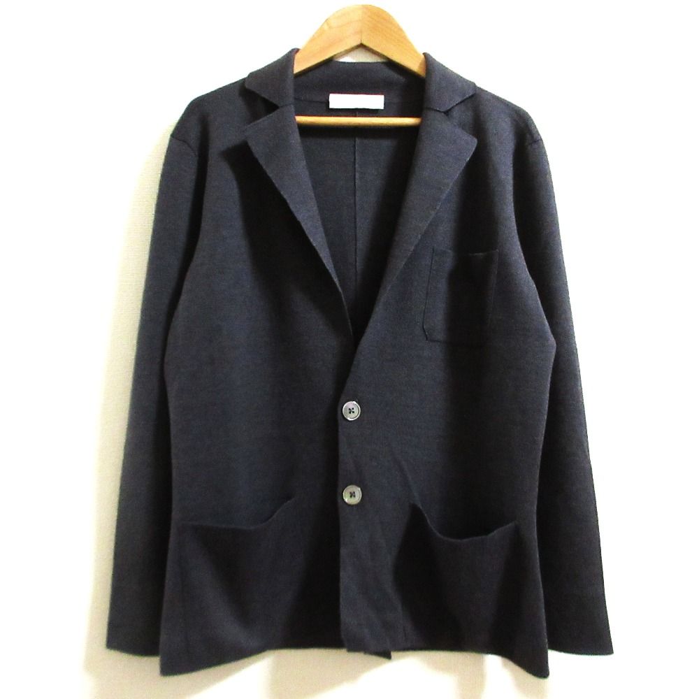 美品 Cruciani クルチアーニ カシミヤシルク ニット テーラード 
