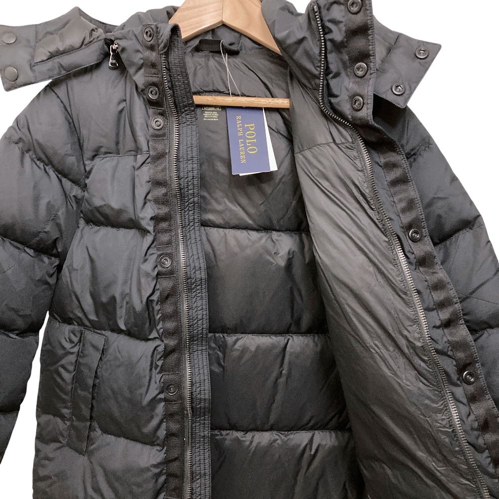 美品 POLO RALPH LAUREN ポロラルフローレン ロングダウンコート 