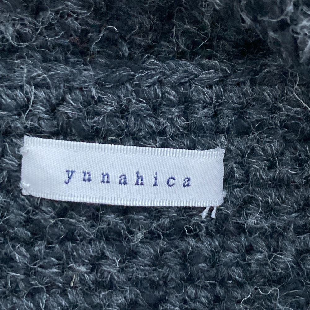 新品同様 yunahica ユナヒカ リネンヤーンバッグ トートバッグ