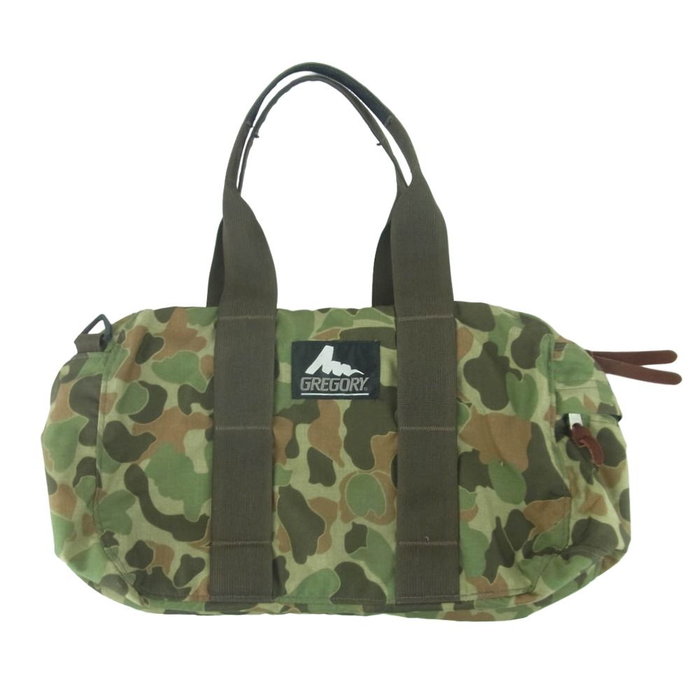 GREGORY グレゴリー USA製 シルバータグ カモフラージュ柄 ボストン