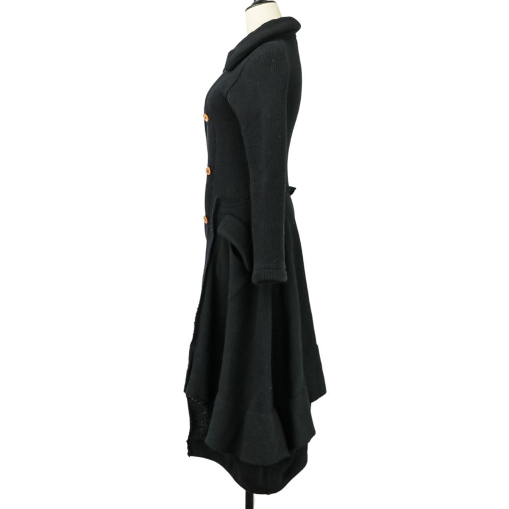 良品 COMME des GARCONS コムデギャルソン AD2002 ニットトレンチ
